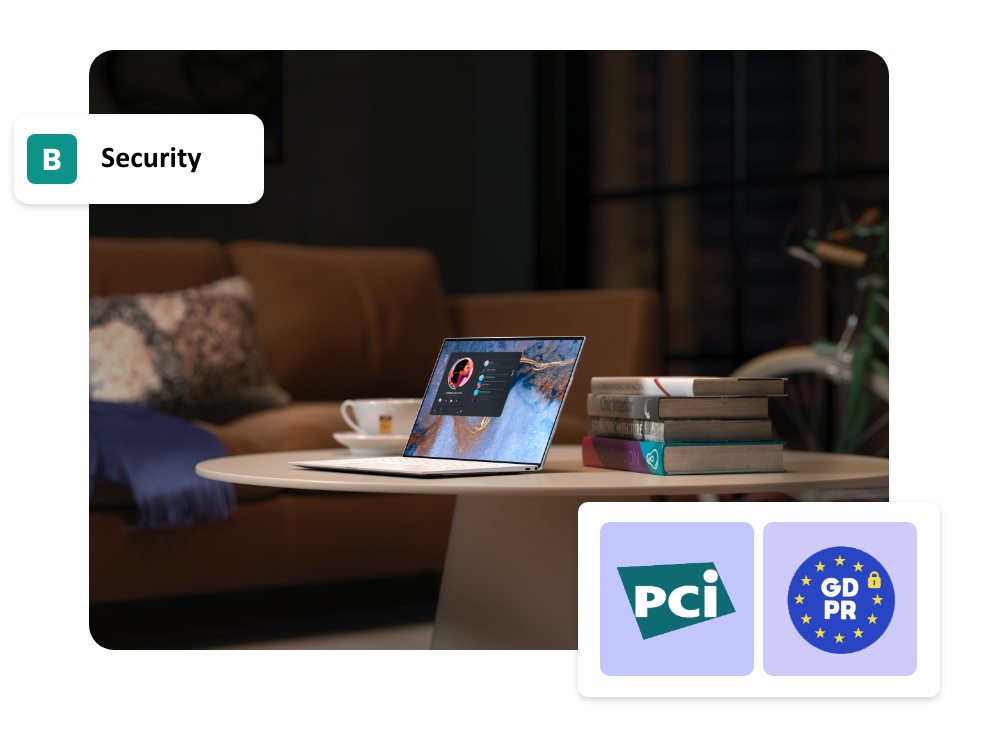 Whitney leaning against a railing on a downtown street